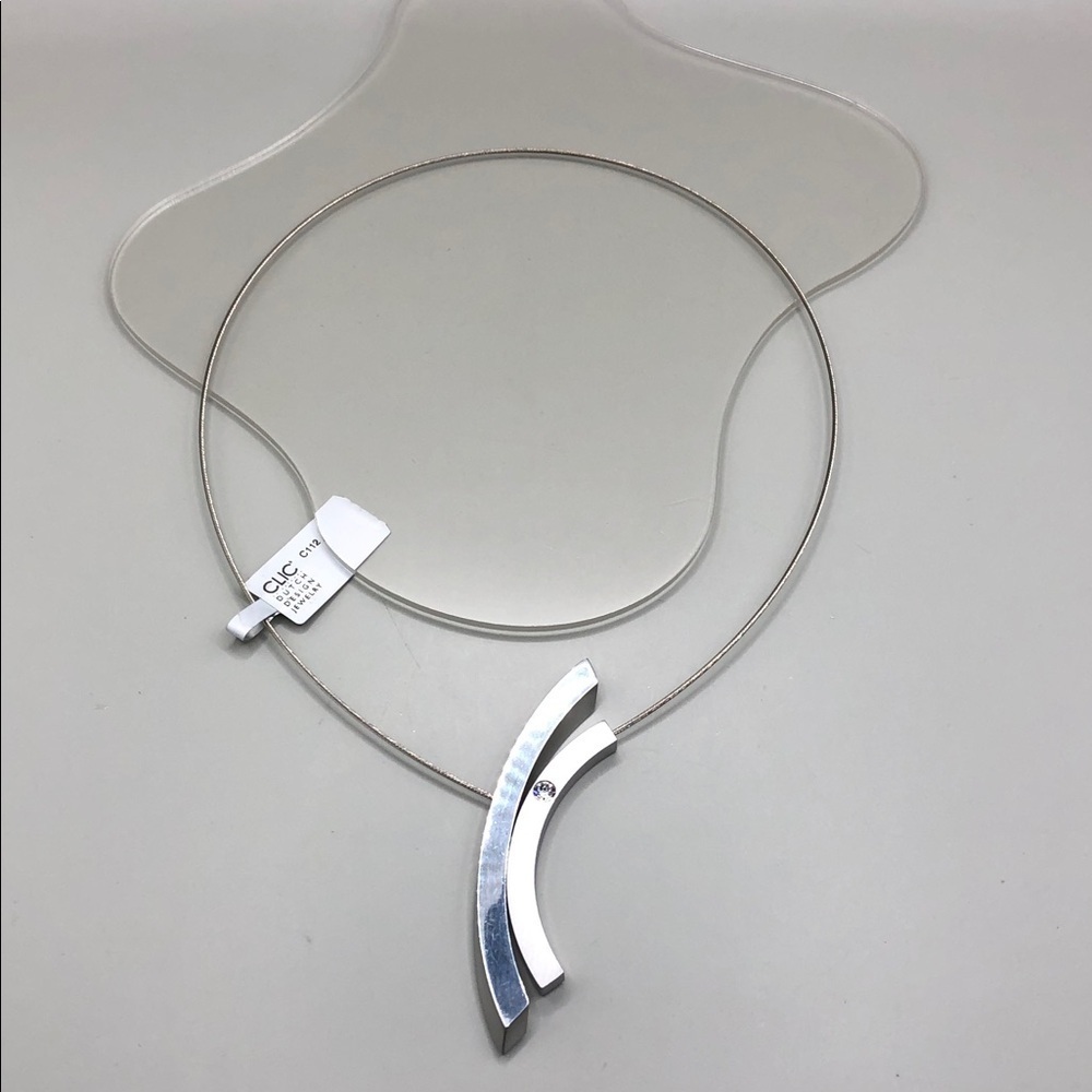 CLIC by Suzanne Dutch design jewelry Modernist Geometric Magnetic Art to Wear.